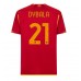 AS Roma Paulo Dybala #21 Domácí Dres 2023-24 Krátkým Rukávem
